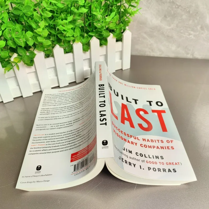 Construído para durar de Jim Collins, hábitos exitosos de empresas visitarias, libro de bolsillo en Libros en inglés