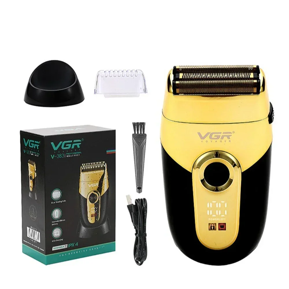 

Houselin Men's Shaver, Rechargeable Shaver Trimmer with LED Display, Gifts for Men