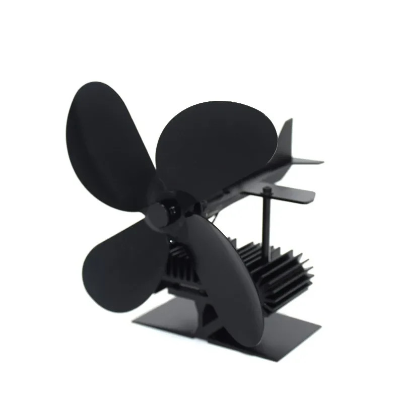 

Silent Home Camping Heater Accessories Wood Burner Stove Circulation Heating Stove Ventilation Fan Hot Ecological Fan