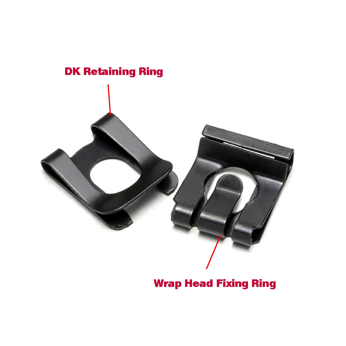 M4 M6 M8 M10 M16 65 Manganese Steel U-shaped Clip/elastic Anti Loosening Clamp For Shaft