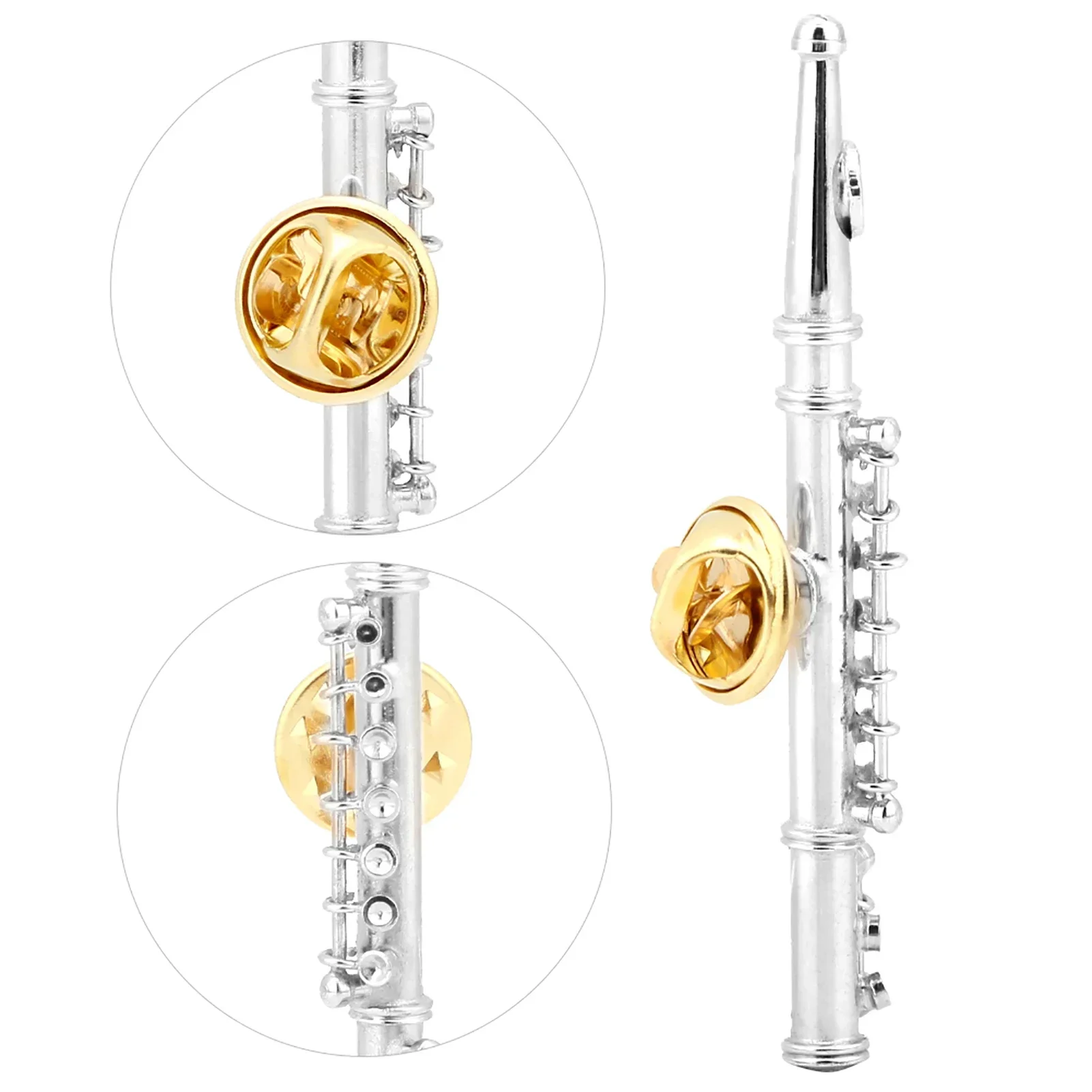 Music Series Musical Instruments Hard Enamel Lapel Pin Jewelry Badges Men Women Saxophone Piano Violin Brooches Accessories - view 6