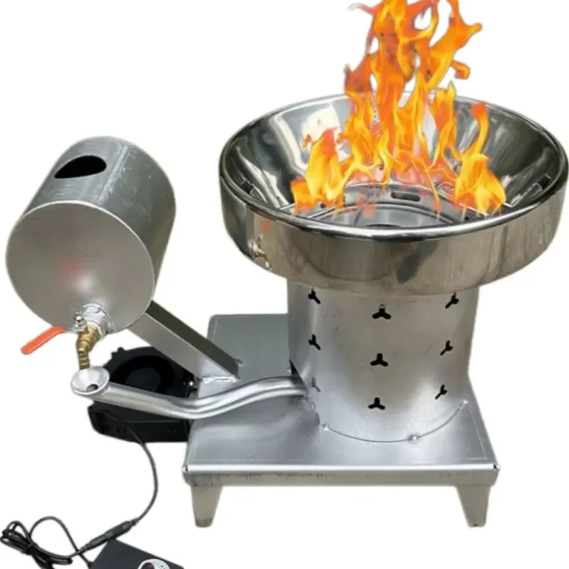 New Waste Oil Stove Fierce Fire Stove Energy-saving Environmental protection Cooking Boiling Water Cooking Burning Stove