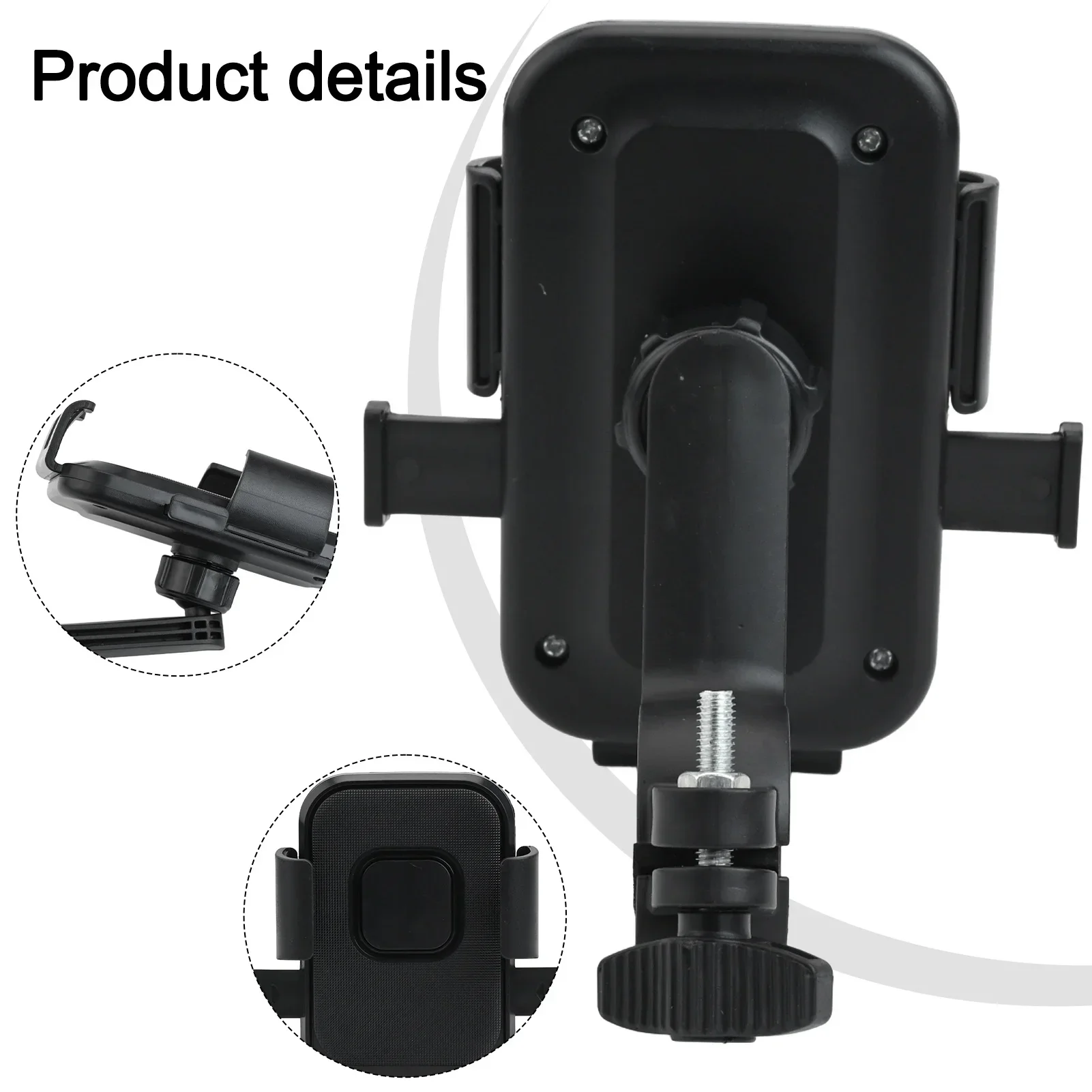 Electric Bike Holder Bicycle Accessories Long-Lasting Performance One-Second Lock Mechanism For All Smartphone Models