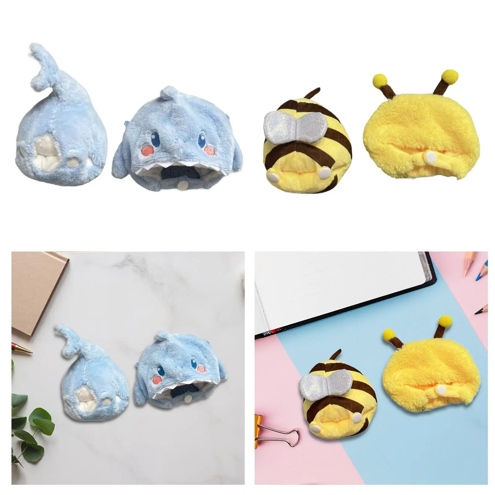 Schattige Eendenpop-Outfit Voor Pluche Speelgoed Van 15Cm-Schattige Verkleedset