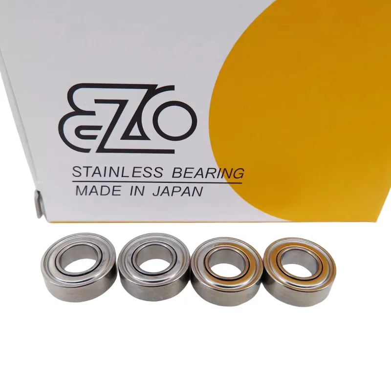 Japan EZO stainless steel bearing SMR126ZZ 6*12*4mm DDL-1260ZZ high speed miniature ball bearings SMR126 mr126 6x12x4