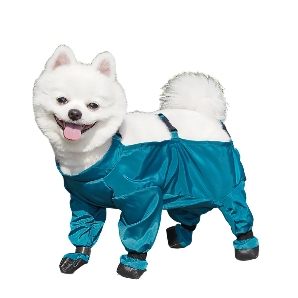 أحذية بحمالات للكلاب، بدلة واقية للجسم مقاومة للأوساخ ومضادة للانزلاق ومقاومة للماء للكلاب، أحذية بحمالات ضيقة للكلاب الصغيرة والمتوسطة