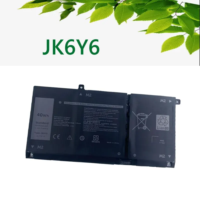 

JK6Y6 Laptop Battery For Dell Latitude 3410 3510 Vostro 14 5402 5501 5502 Inspiron 5300 5301 9077G