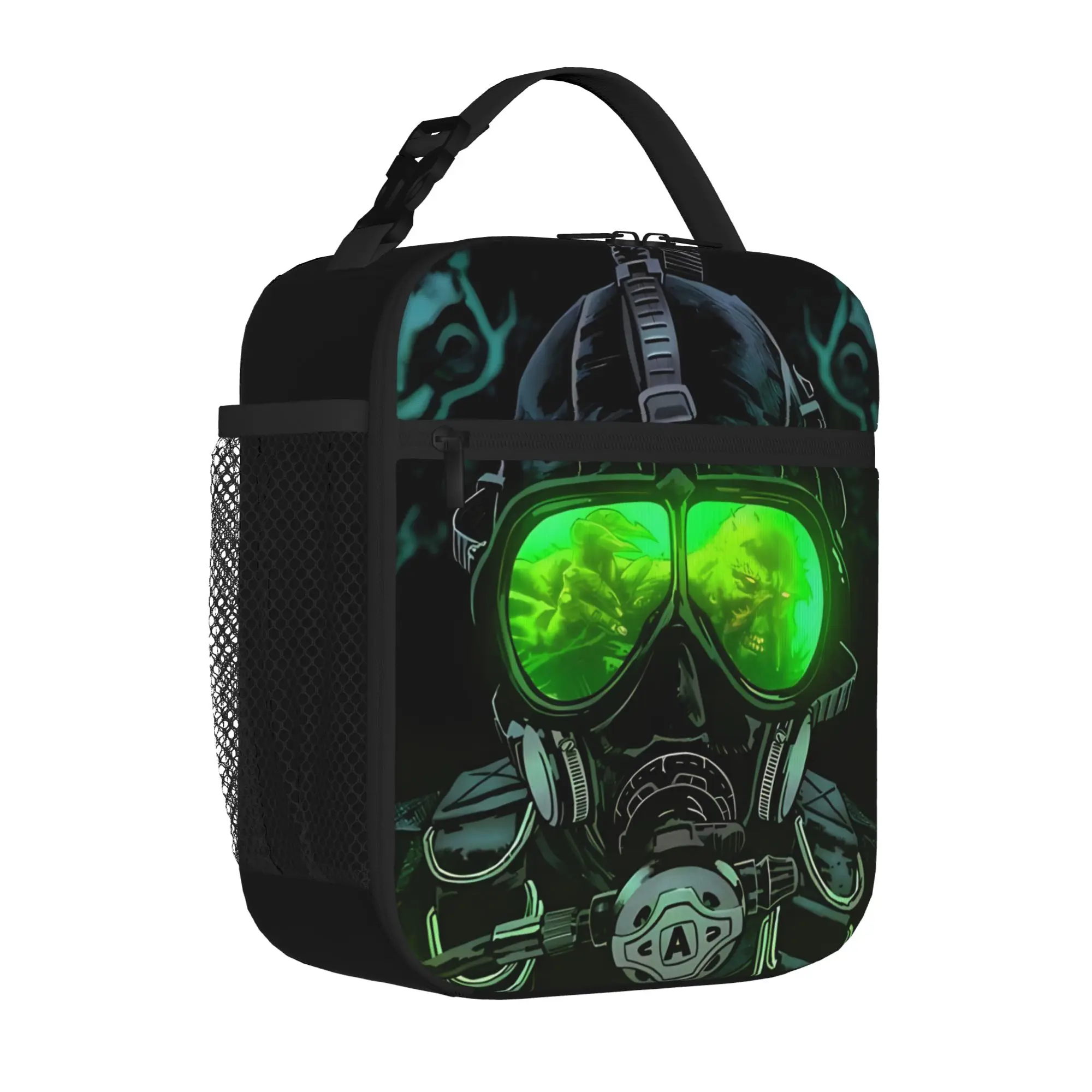 1 Piece Portable Lunch Container Divers Zipper Closure Durable Pocket Subnautica For Lunch Box Bag