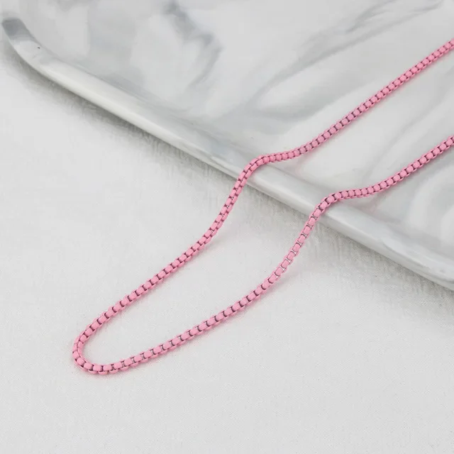 Kleurrijke Hart Hanger Trendy Engelse Woorden Hars Liefde Hart Zirkoon Charm Sleutelbeen Kettingen Ketting voor Vrouwen Y2K Mode-sieraden