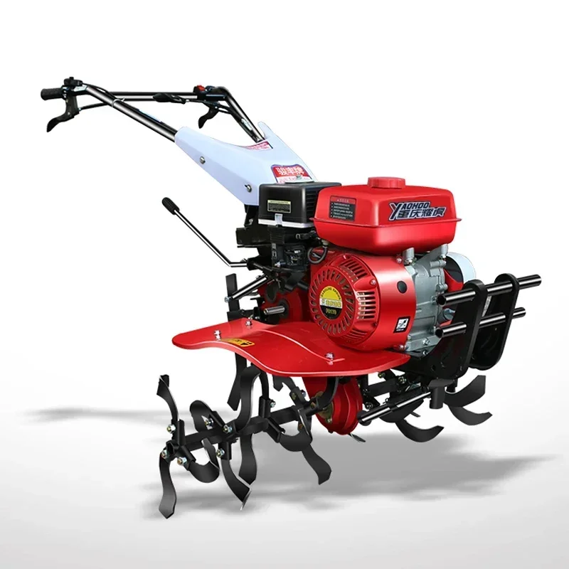 Multi-function Gasoline Micro-cultivator Rower Rotary Tillage Ridging Weeding Ditching Cultivator Micro Tillage Machine