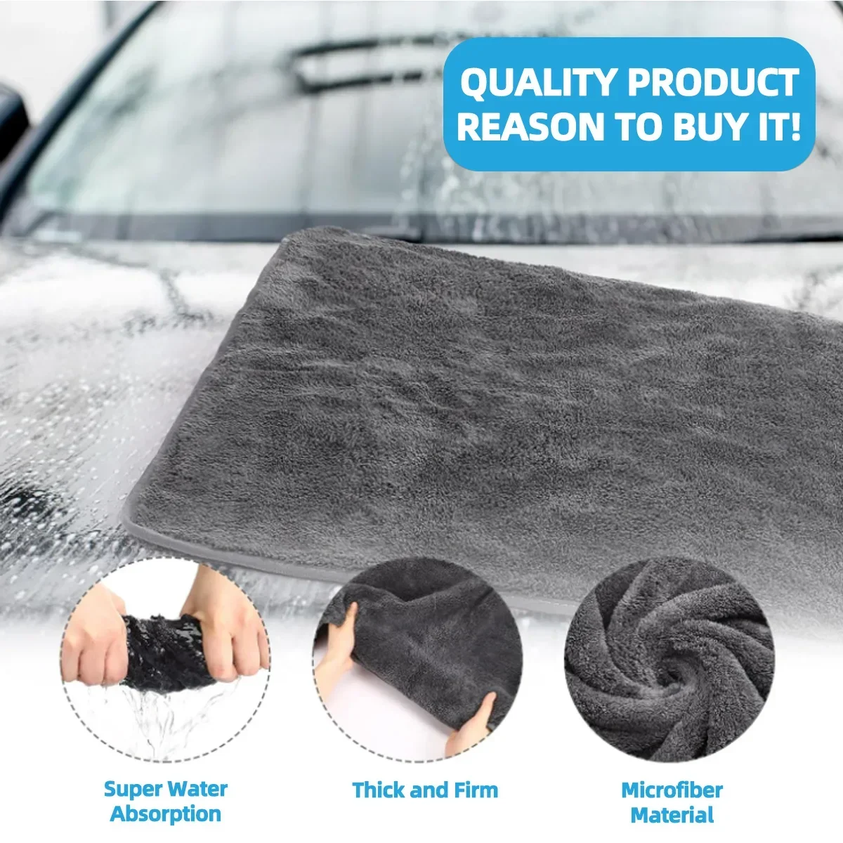 Car Towel Auto Detailing Car Products Microfiber Cloth for Car Wash Accessories Automotive Cleaning Towels Microfiber Towel