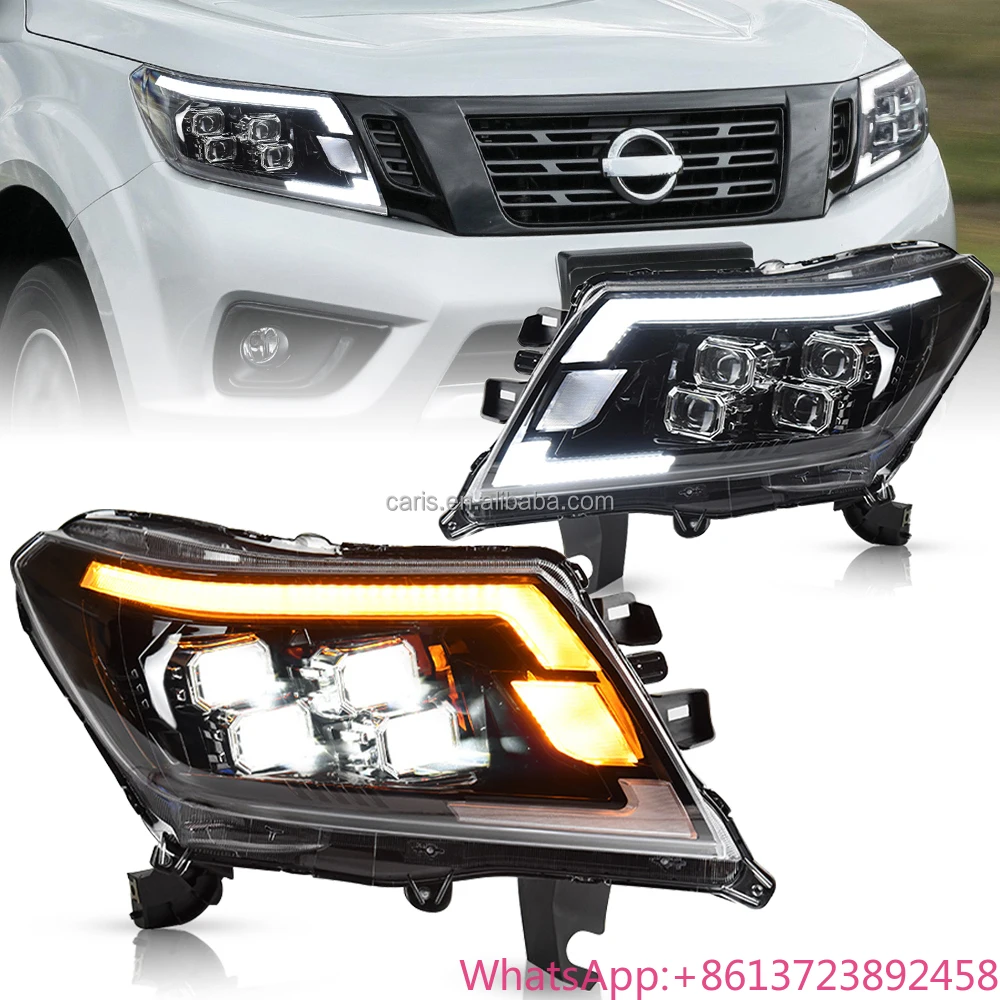 

For Archaic New Design Headlight for Nissan Navara Np300 2015-2020 With Dynamic Turning Signal Plug and Play Headlight