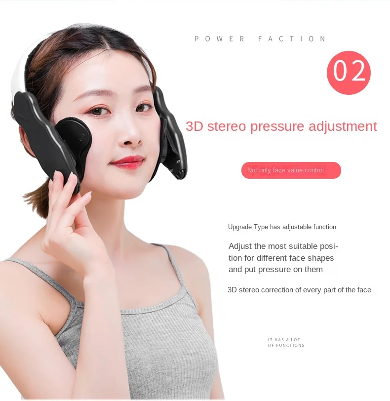 Face machine V face bandage mandible masseter to correct asymmetrical facial gaunt face mask beauty massage instrument facial bo