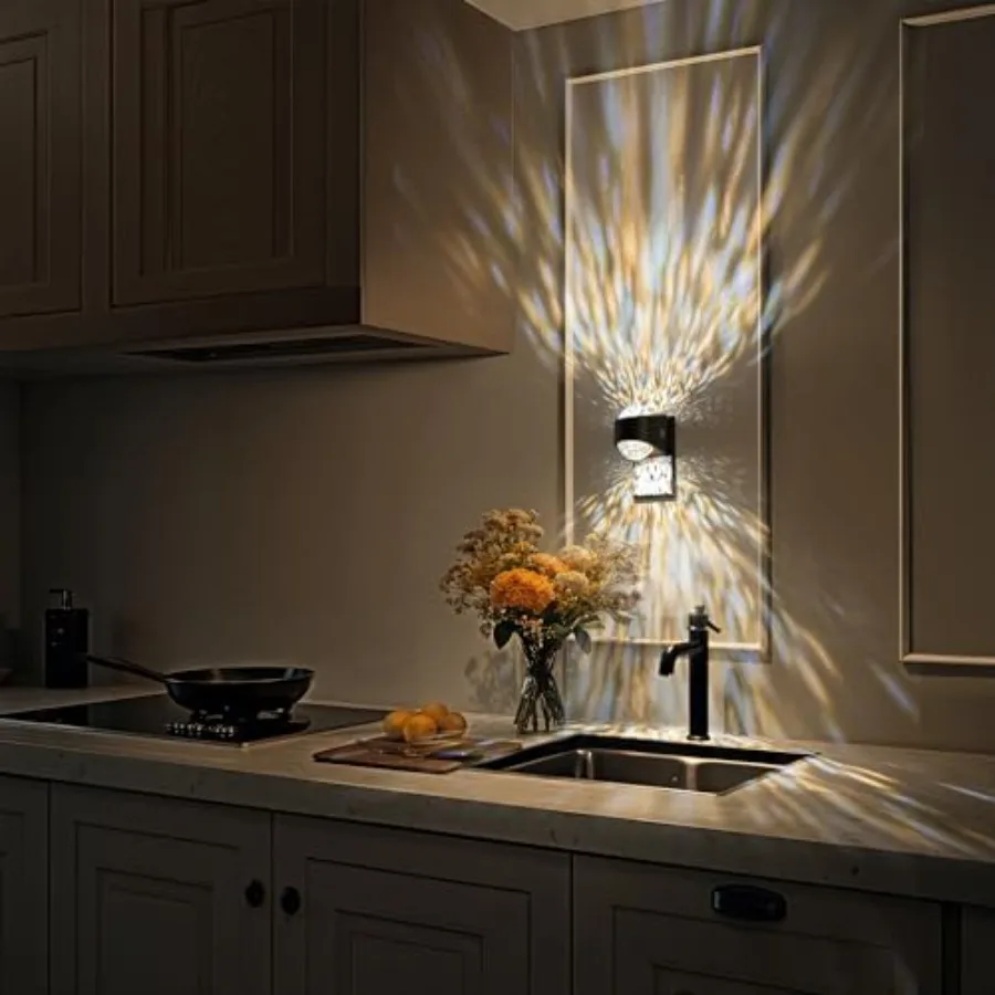Night Light, Night Lights Plug into Wall, LED Projector Night Light, Soft for Bedroom, Dimmable Brightness Dusk to Dawn Nightli
