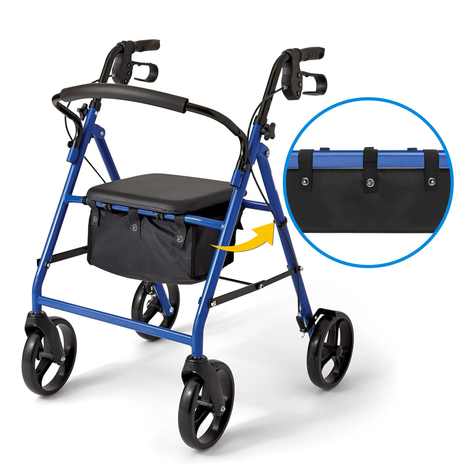 Under Seat Rollator Bag, Under Seat Bag Or Tote For Four Wheel Rollator, Walker Underseat Replacement Basket