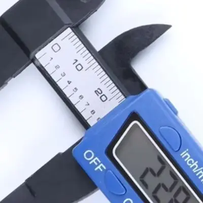 Digital Caliper 0-150mm Electronic Vernier Gauge LCD Screen Inch MM Conversion For Auto Plastic Blue Silver Measuring Tool