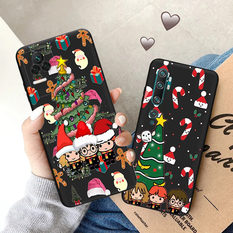 Soft Case for Redmi Note 11S 10S A3 10C 10A Xiaomi 14 11T Pro 10T 10 11 Lite Harries Wand Potters Christmas Phone Cases Cover