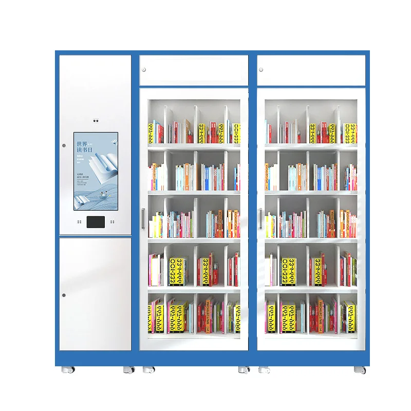 Libreria intelligente per in prestito e ritorno Comunitaria RFID Conveniente self-service Micro biblioteca Libreria condivisa per città