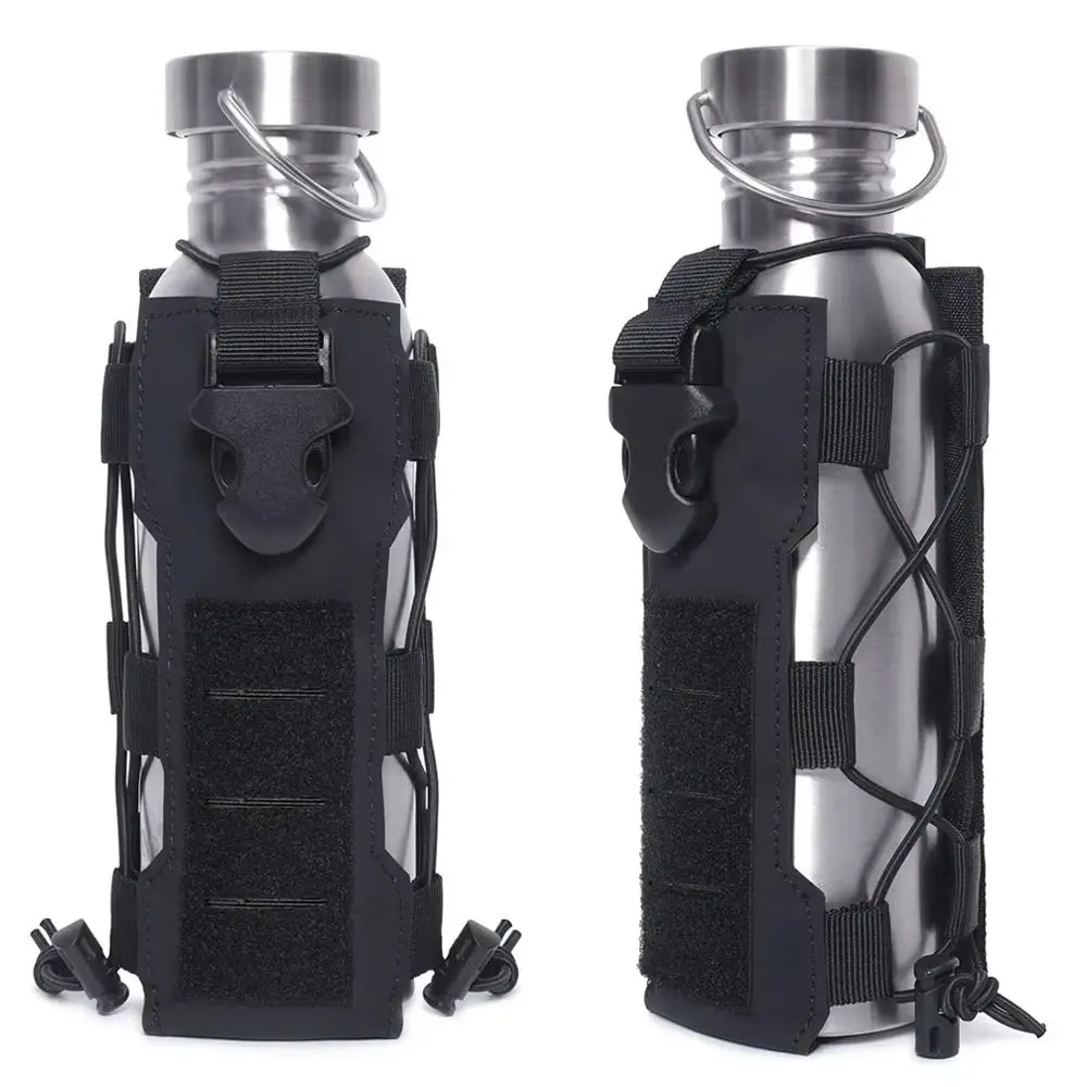 

Oxford Cloth Outdoor Travel Kettle Bag Multifunctional Adjustable Sport Multifunctional Bottle Pouch Black/Green/Khaki