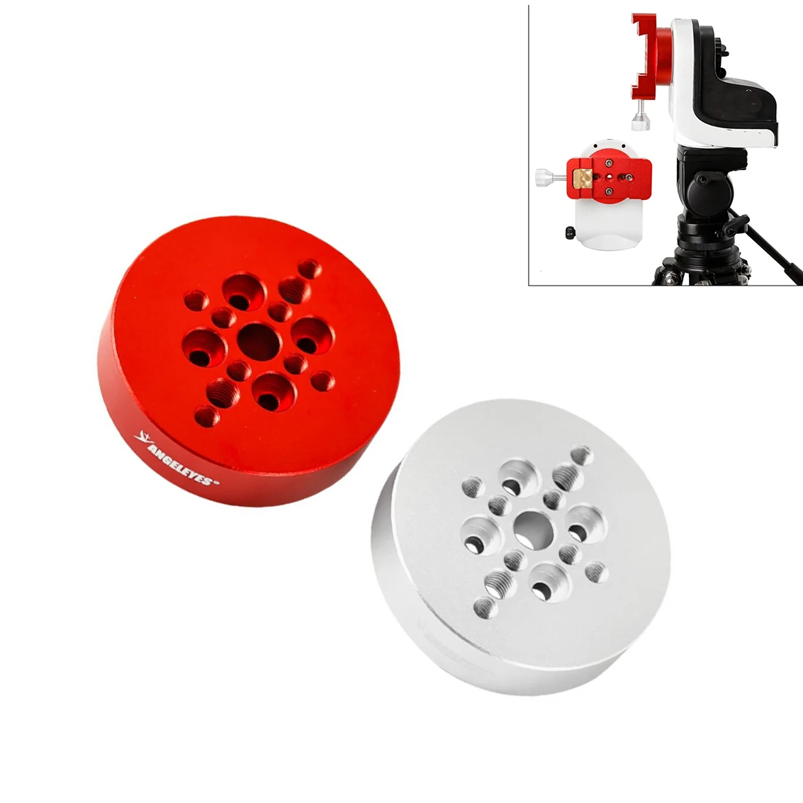 Astronomical Telescope Accessories For AZGTI Adapter Plate Conversion Plate Adapter For ANGELEYES Narrow Rail Dovetail Slot