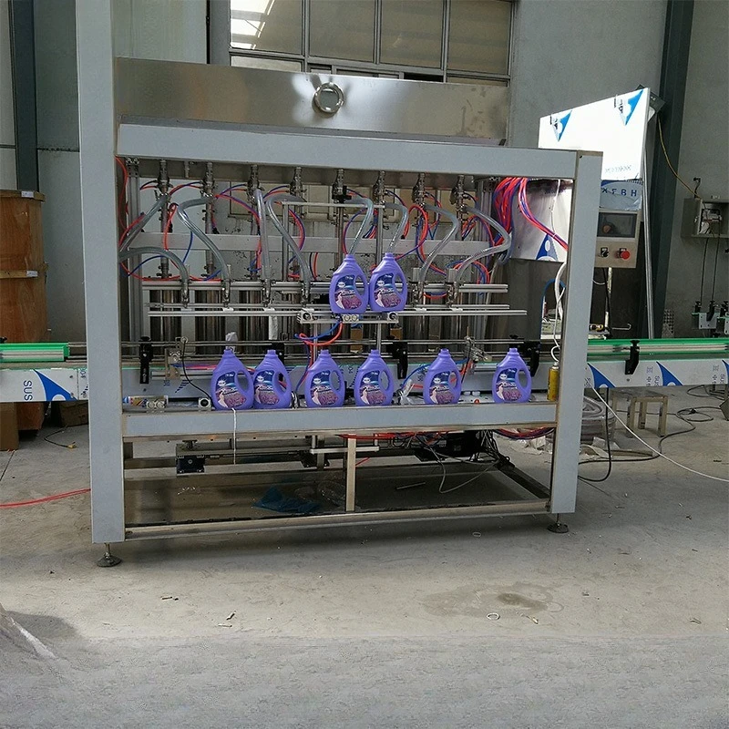 Laundry detergent linear filling machine, quantitative shampoo filling equipment