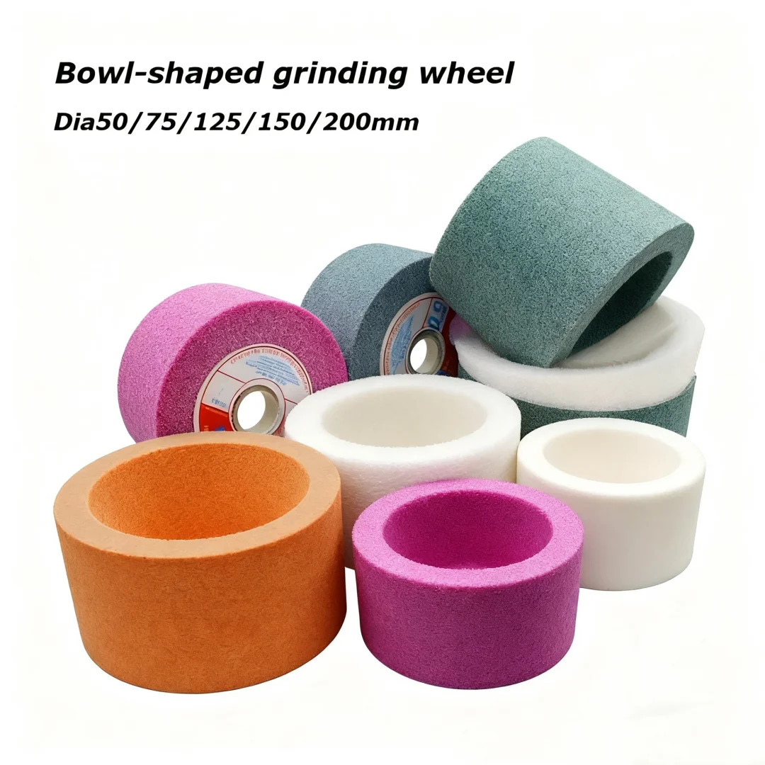 

1 шт. белый корундовый шлифовальный круг в форме чашки для шлифовального станка диаметром 50 75 100 125 150 200 мм в форме чашки