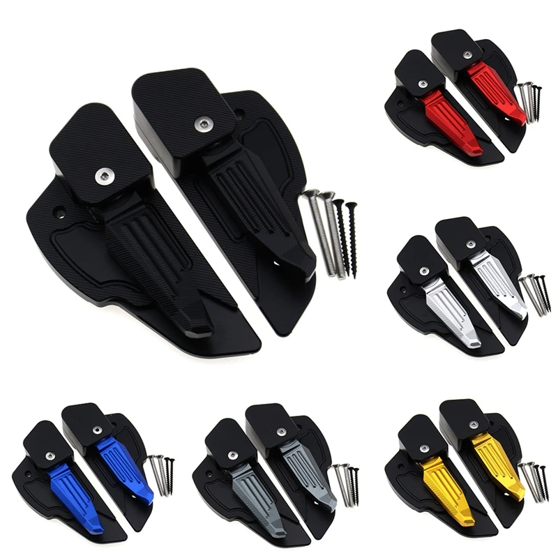 

For Vespa Primavera 125 150 Sprint 125 150 2017-2020 Automatic Ejection Rear Folding Footrests Footpegs Pedals Foot