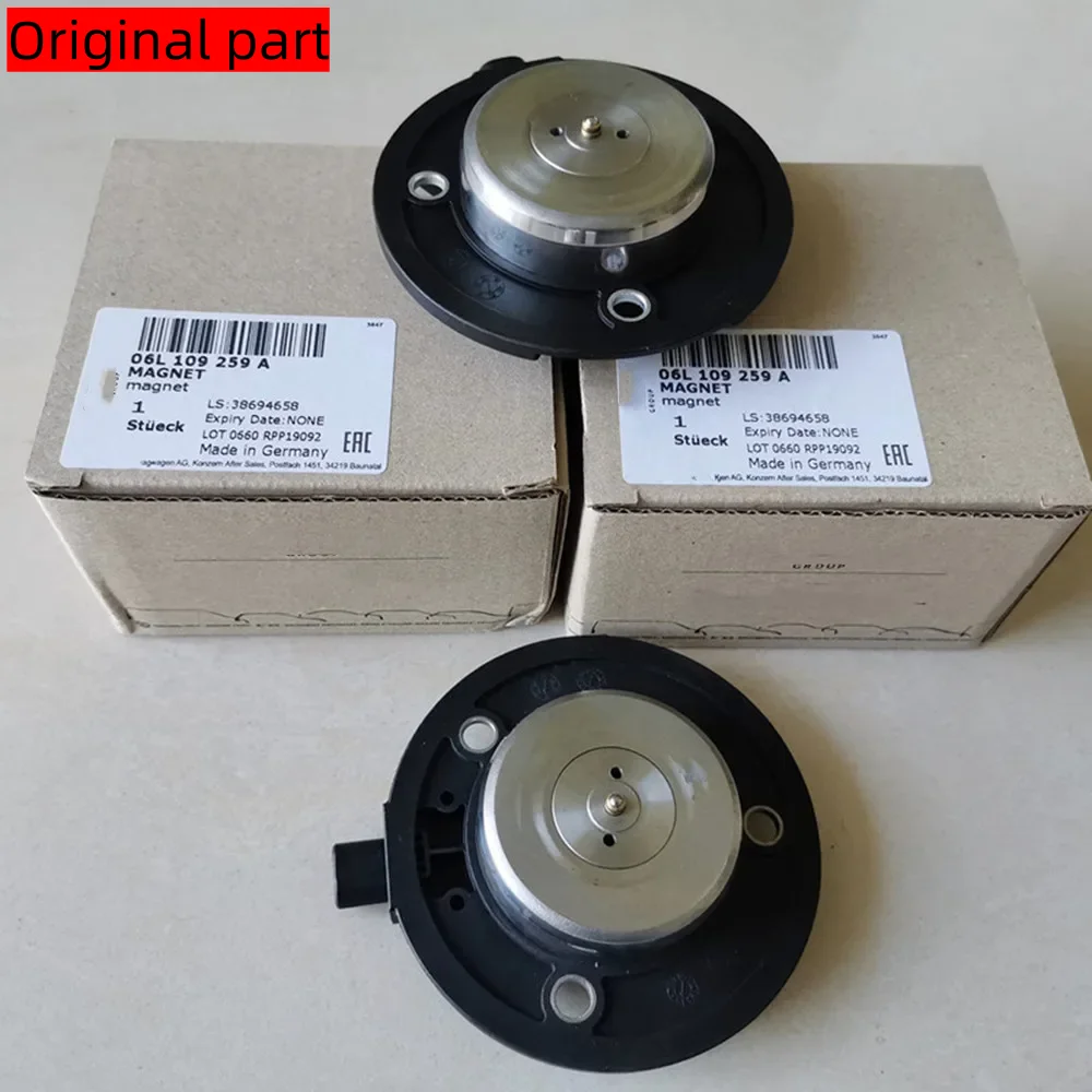 

Оригинальный бензиновый двигатель - 100% новый - OEM центральный магнит распределительного вала для VW AUDI 1,8 / 2,0 TSI 06J109259A / 06L109259A / 04H973702A