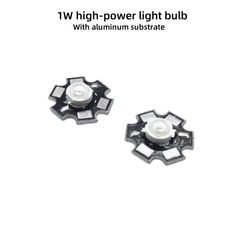 

1W High Power LED Chip Red/Green/Yellow/Blue/White Light Extremely Bright With LED Aluminum Base Plate-1 Watt