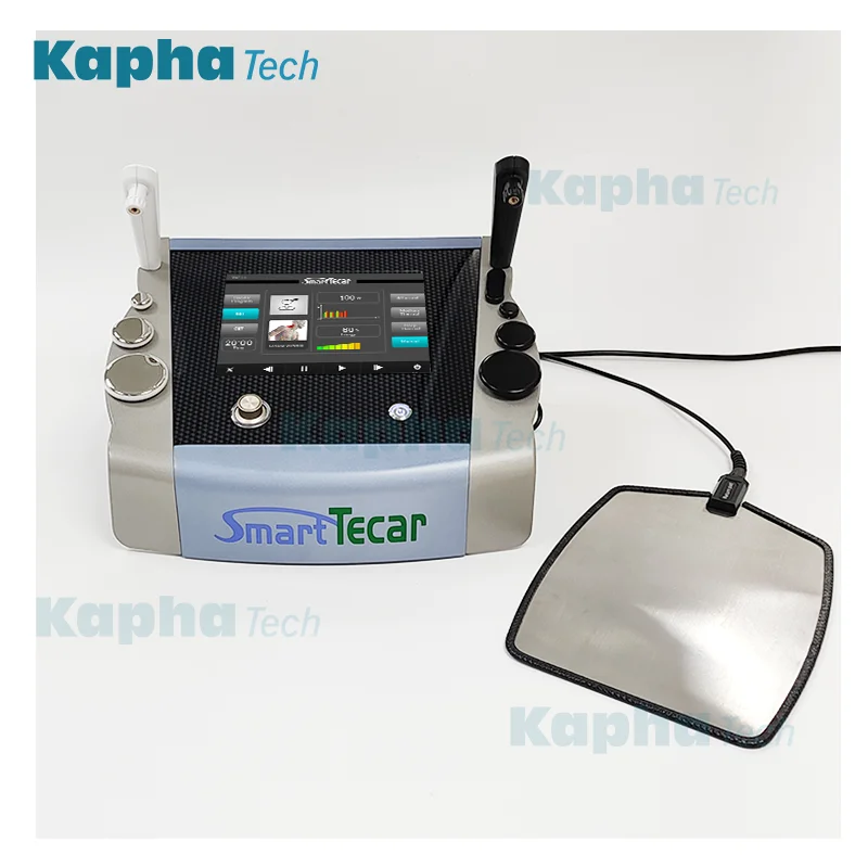 Kapha Smart Tecar Therapy Physiotherapy Pain Relief Machine 448khz Tecar Pro Indiba Facial Anti Wrinkle Rf Diathermy Therapy