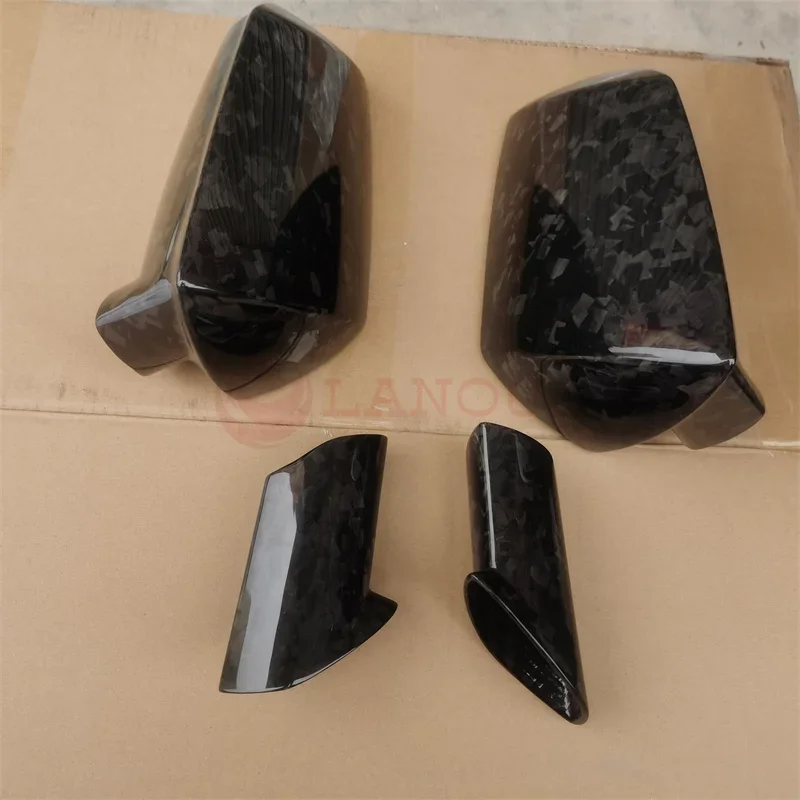 

For Lamborghini Aventador LP700 LP720 2012+Dry carbon fiber forged pattern rearview mirror for exterior rearview mirror cover