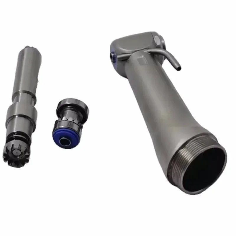Hot Sale den tal Equipment 20:1 Reduction imp lant Surgery Contra Angle Turbine Low Speed Handpiece WithTeeth Whitening