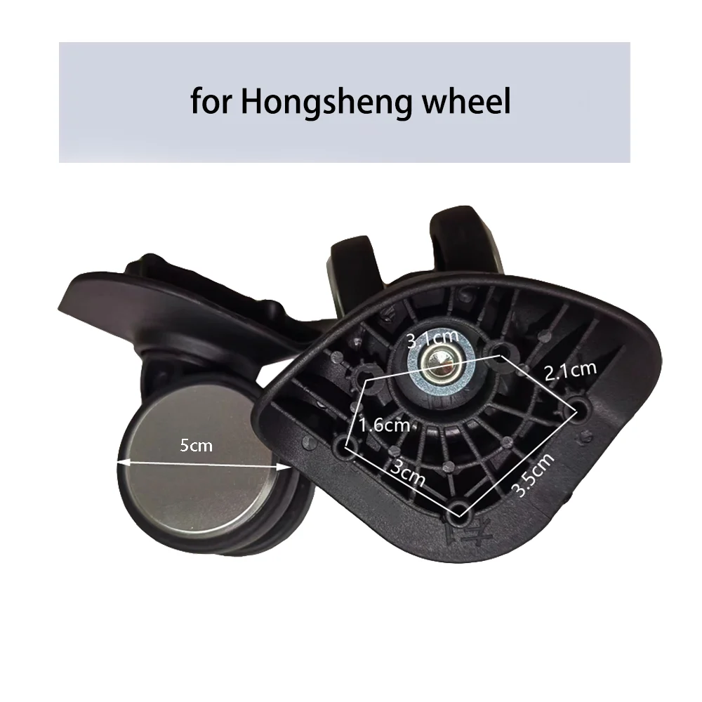 

for Hongsheng universal wheel trolley box wheel replacement luggage pulley travel luggage casters repair wheels