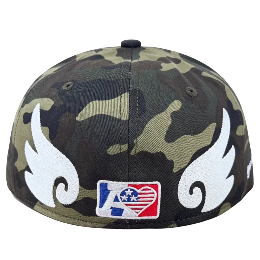 Heißer Verkauf: Unisex Flat-Bill-Snapback-Cap mit NA-Buchstaben und Flügel-Stickerei – Lässige Outdoor-Trend-Baseballkappe für Herren und Damen – Detail 14