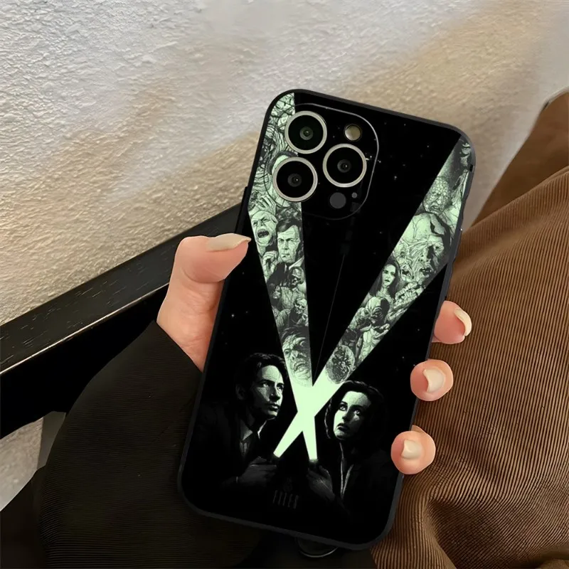 The X Files TV Phone Case For Iphone 13ProMax 15 11 13 14 Pro Xs Max Mini Xr X 7 8 6 6s Plus Shell Coque