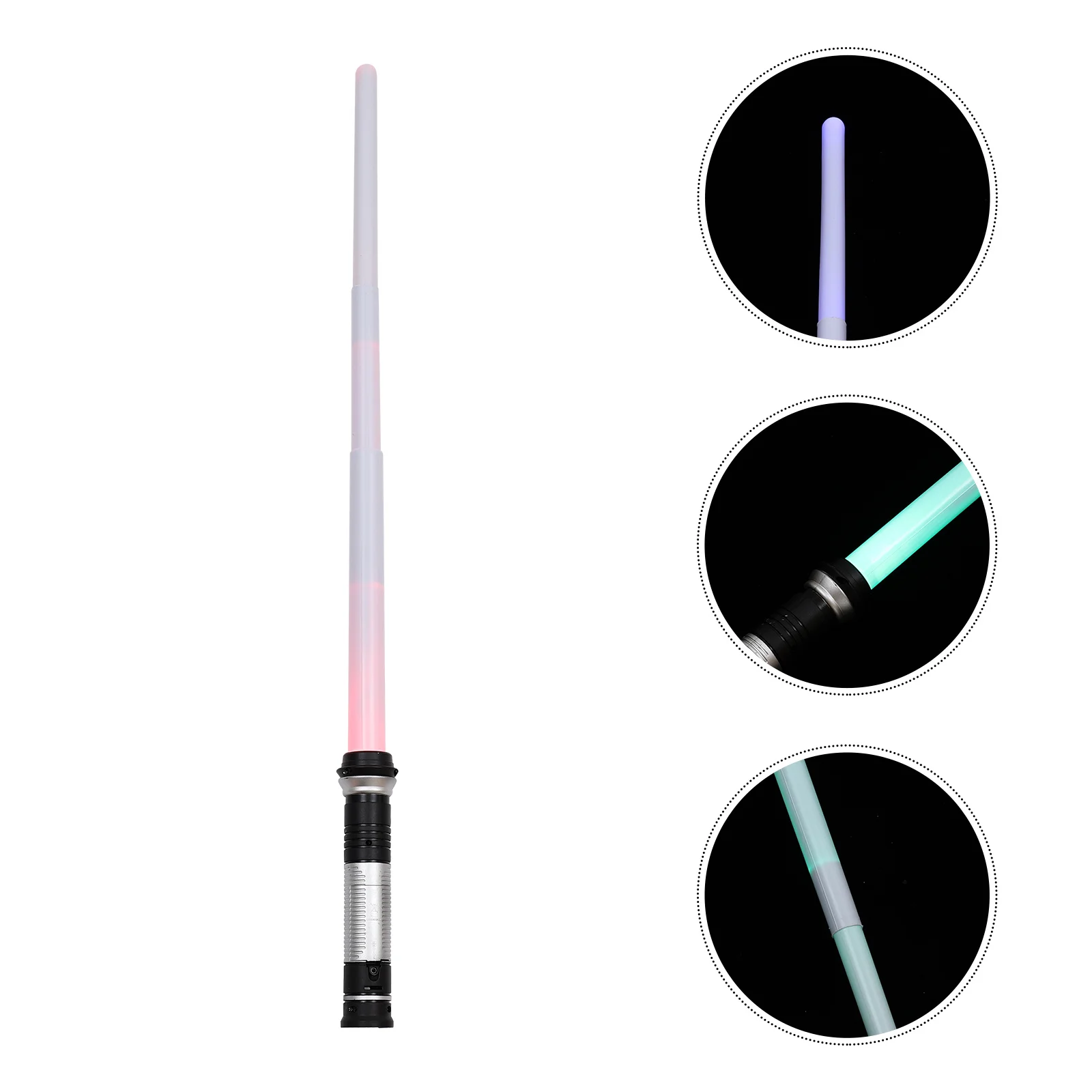 لعبة السيف المضيء المرنة التأثيرية ملحقات صور حفلات الأطفال متينة وآمنة وناعمة ورائعة #5