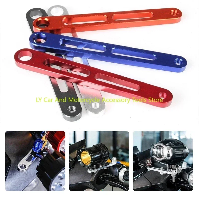 1 Pcs Universal Motorcycle Headlight Mount Brackets Fork Ear Chopper Holder Fit