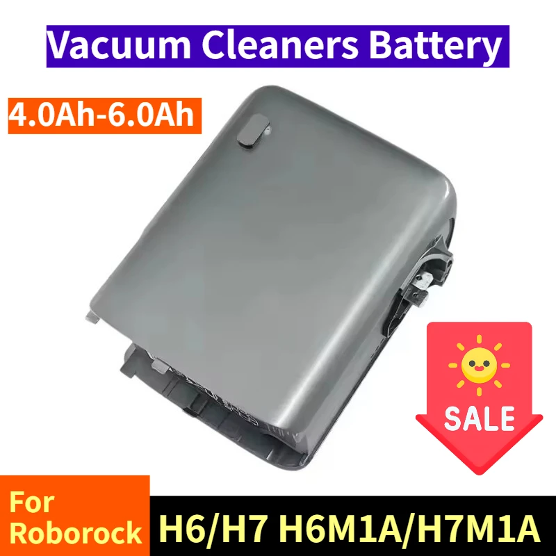 

4.0Ah-6.0Ah Vacuum Cleaners High Capacity Lithium Battery for Roborock H6/H7 H6M1A/H7M1A