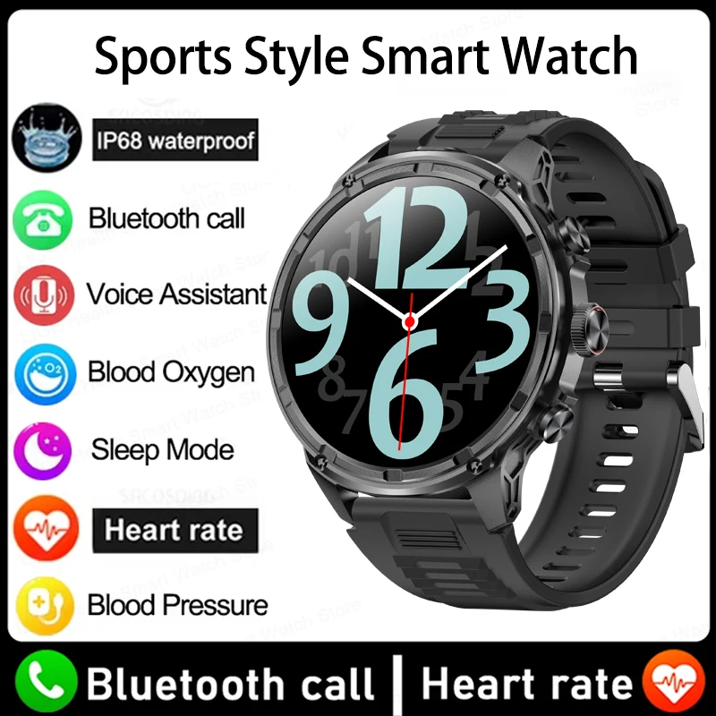 LIGE Health Smart Watch Men Bluetooth Call Custom Dial Watch Outdoor Sport Women Smartwatch Super large capacity 710Mah Battery