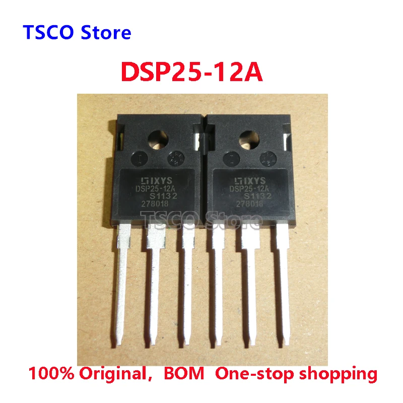 DSP25-12A (10 peças/lote) Nova comutação de diodo original