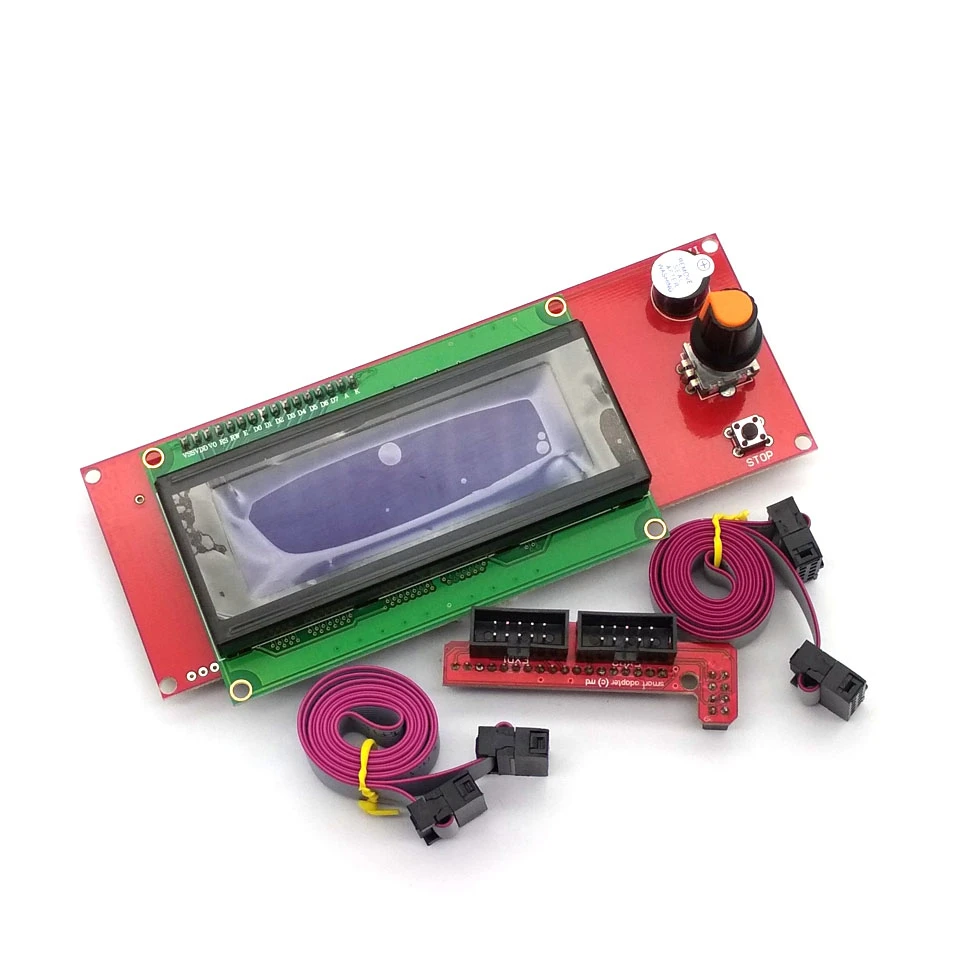 Панель управления LCD 2004, умный контроллер дисплея, совместимый с Ramps 1,4 Ramps для 3D принтера RepRap Mendel