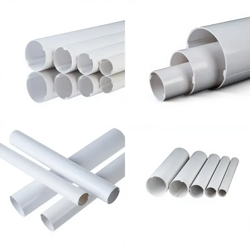 for Durable PVC Trough Semi Circular Floor Cable Protector Curved Wire Manager Use in High Traffic Areas
