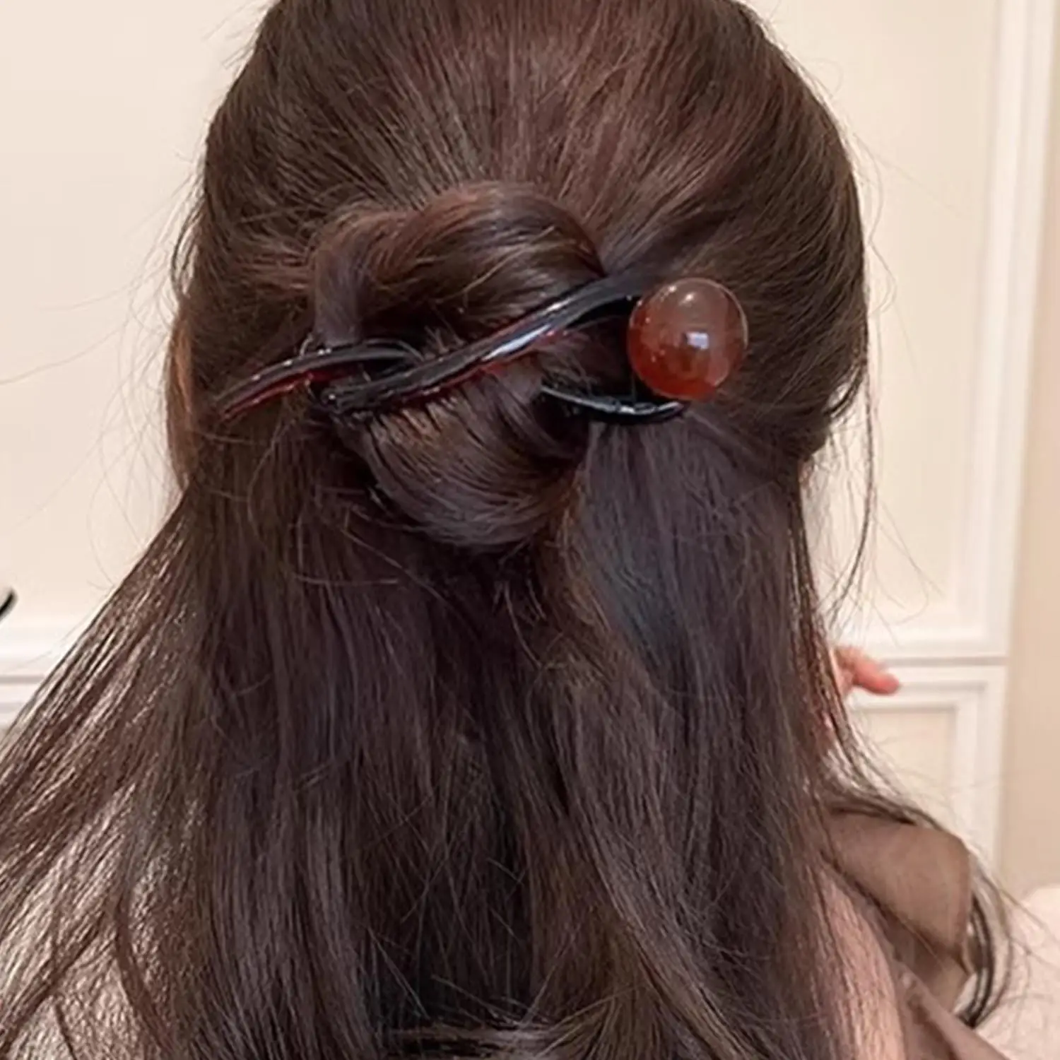 Pinces à cheveux coréennes pour femmes, épingles à cheveux arrière élégantes pour filles, accessoires pour cheveux, barrettes vintage, pince à queue de cheval, coiffure pour femme