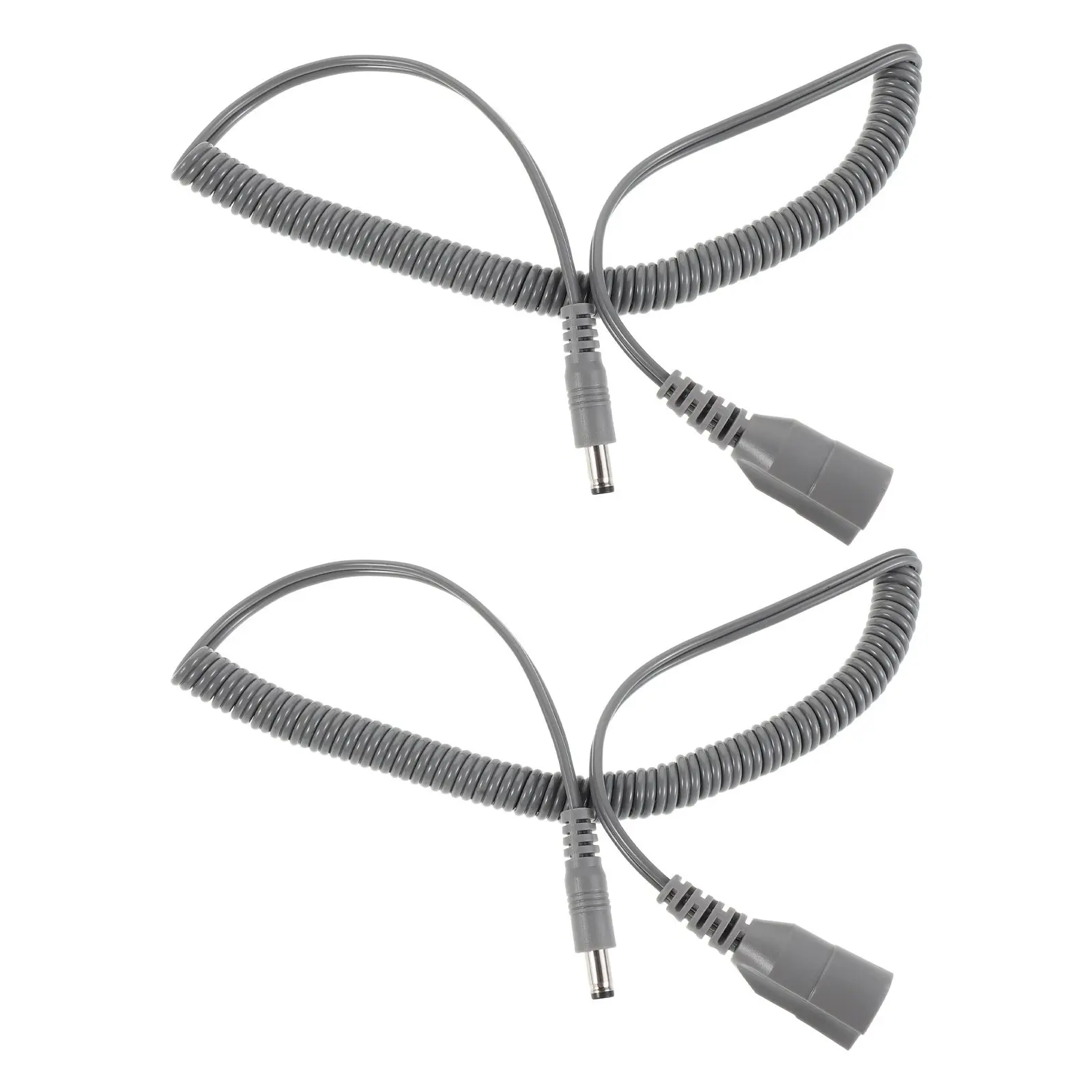 

2pcs Drill Replacement Motor Cord Gray 30000Rpm Electric Nail Drill Machine Parts For Salon Home Use - Nail Machine Cable