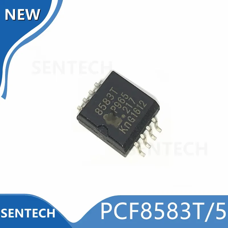 10PCS/LOT 100% New Original PCF8583T/5 SO-8（8583T）Clock and calendar with 240 x 8-bit RAM