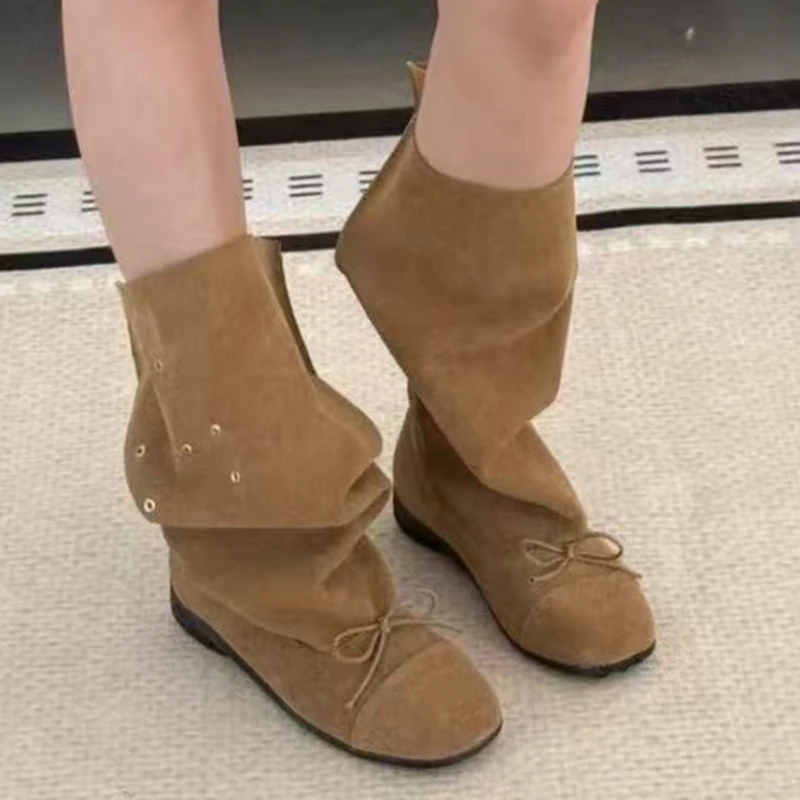Women's Boots Bow F… - image