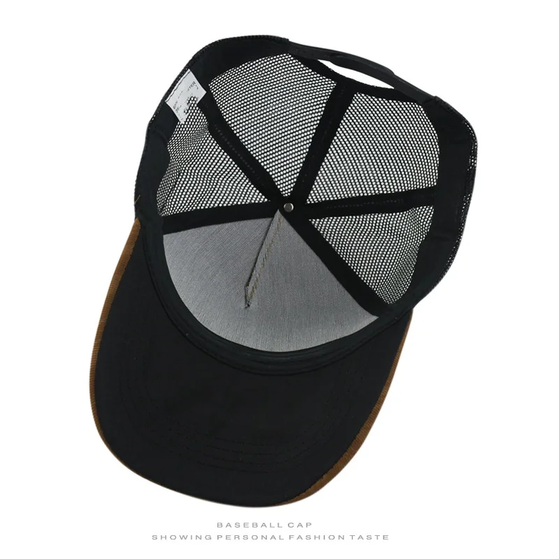 1 Atmungsaktive, sonnenschützende Baseballkappe mit Adler-Stickerei, personalisiertes Design, unisex, geeignet für den täglichen, lässigen Gebrauch im Freien, Sonnenschutz-Netzkappe, Geschenk für Feiertage. – Detail 16