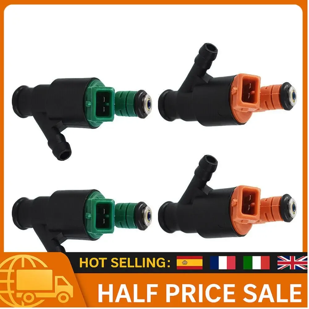 4PCS Fuel Injector Nozzles 0280150504 0280150502 for Kia Sportage 2.0L 1995-2002 High Impedance OEM Replacement Injector Set