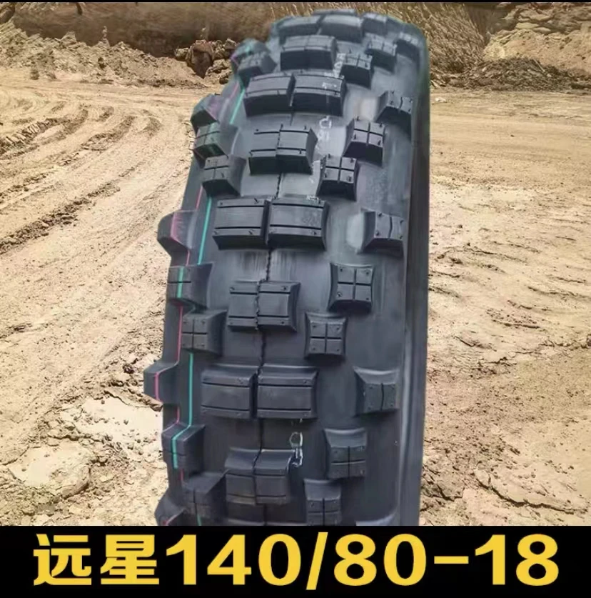 Yuanxing 140/80-18 off-road motorcycle tire large flower mountain mud anti-slip outer tire forest track tire