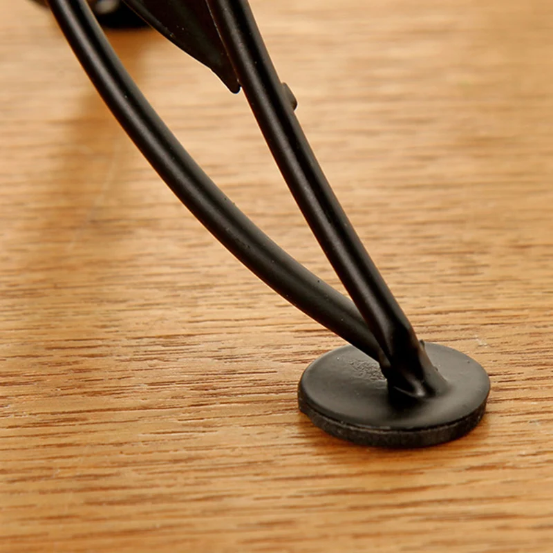 Simple Mini Iron Flower Stand Succulent Flower Shelf Flower Pot  For Desktop Balcony Decoration